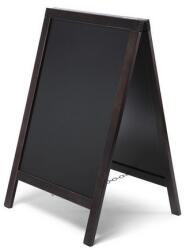Showdown Displays A alakú krétás reklámtábla, fekete