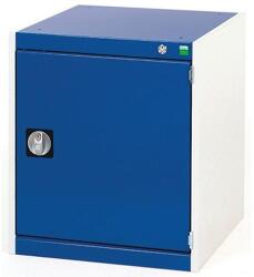 bott Műhelyszekrény Bott Cubio, 80 x 52, 5 x 52, 5 cm, perforált ajtó, szürke-kék