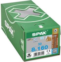 Spax TX laposfejű facsavarok o 8 mm, teljes menettel, 160 mm