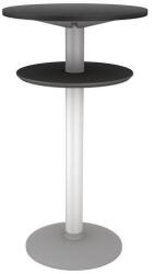 Sokoa Tárgyalóasztal Lola polccal, magassága 110 cm