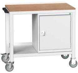 bott Verso Weld mobil műhelyasztal, 93 x 100 x 60 cm, 1 szekrény, multiplex, szürke-szürke