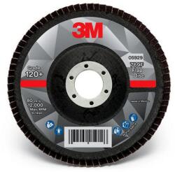 3M 769F lapos tárcsa 3M, ívelt, 125x22, 23 mm, G120