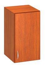 Alfa Office Alfa 500 alacsony, keskeny hozzáépíthető szekrény, 71, 7 x 40 x 47 cm, ajtóval - jobbos kivitel, cseresznye mintázat