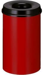 V-Part Tűzálló szemetes, 20 l, piros/fekete