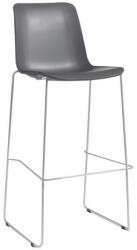 Perfecta Zenith bárszék, egymásra rakható, szürke