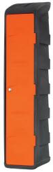 EMP Műanyag öltözőszekrény EMP, 1 rész, narancssárga