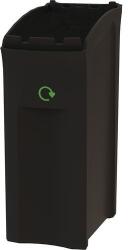 VEPA BINS Envirobin Midi Slim-line hulladékgyűjtő, 82 l, fekete