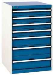 bott SL-66 fiókos műhelyszekrény, 100 cm magas, 7 fiókos