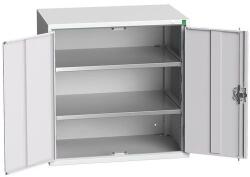 bott Műhelyszekrény polcokkal Bott Verso, 80 x 80 x 55 cm, 2 polc, szürke-szürke