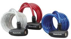 Master Lock spirál biciklizár 1, 8m, 6 db