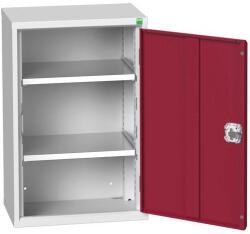 bott Műhelyszekrény polcokkal Bott Verso, 80 x 52, 5 x 35 cm, 2 polc, szürke-piros