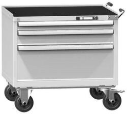 POLAK Műhelykocsi ZKM59-1, 45x36D, 884 x 753 x 855 mm, szürkésszürke