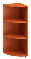 Alfa Office Alfa 500 hozzáépíthető közepes sarokszekrény, 104, 5 x 45 x 45 cm, nyitott, cseresznye mintázat