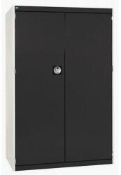 bott Cubio műhelyszekrény, 160 x 105 x 65 cm, perforált ajtó, szürke-antracit