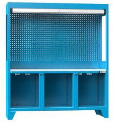 POLAK Vizsgáló munkaállomás, 1800 x 800 x 2030 mm, kék