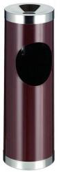 VEPA BINS Masszív szemetes hamutartóval, bordó