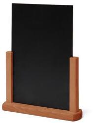 Showdown Displays Krétás menüismertető állvány, világosbarna, A5