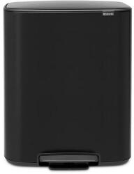 Brabantia Bo pedálos szemetes, 2 x 30 l, fekete, Brabantia