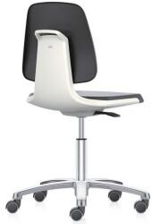 Bimossa Munkaszék Bimos Labsit 9123, háttámla Flex 3D funkcióval, Supertec huzat, alumínium kereszt, fehér/antracit - manutan - 180 175 Ft
