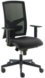 ALBA CR Asistent irodai forgószék, fekete/fekete