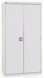 bott Műhelyszekrény Bott Cubio, 200 x 105 x 52, 5 cm, perforált ajtó, szürke-szürke