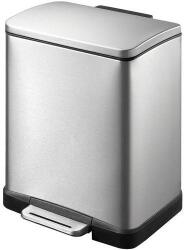 EKO E-Cube szögletes pedálos szemetes, 12 l, EKO