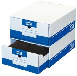 Fast fiókos archiváló dobozok, 10 db