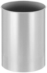 V-Part Kerek papírkosár, 30 l, ezüst