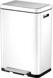 EKO X-Cube pedálos szemetes, 45 l, fehér