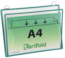 Djois Bemutatótábla Tarifold A4, két fÜllel, zöld