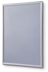 Showdown Displays P25 plakátkeret, hegyes sarkok, ezüst, A1