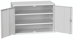 bott Műhelyszekrény polcokkal Bott Verso, 80 x 130 x 55 cm, 2 polc, szürke-szürke