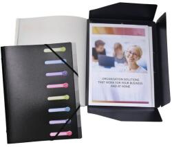 Exacompta katalóguskönyv, 8 l, fekete