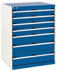 bott SL-86 fiókos műhelyszekrény, 100 cm magas, 7 fiókos - manutan - 942 962 Ft
