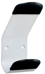 Unilux fali akasztó, fém, szélessége 6 cm, fehér