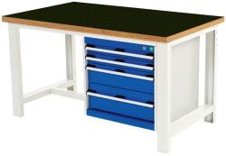 bott Cubio munkaasztal, fenol, 4 fiók, 75 x 150 cm