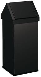 VEPA BINS SWING FÉM SZEMETES, 55 L, FEKETE