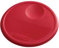 Rubbermaid Kör alakú tető 11, 4 l-es, nyers húsokhoz való tárolódobozhoz, piros