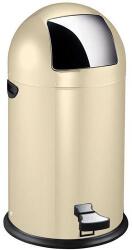 EKO Kickcan szemetes, 33 l, krémszínű