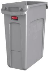 Rubbermaid Slim Jim műanyag szemetes kosár szelektív hulladékgyűjtésre, 60 literes térfogattal