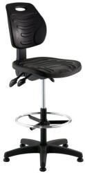 ALBA CR Softy magasított munkaszék csúszótalpakkal