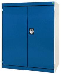 bott Műhelyszekrény Bott Cubio, 100 x 80 x 52, 5 cm, perforált ajtó, szürke-kék