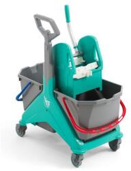 TTS takarító kocsi karos facsaróval, 2 x 25 l űrtartalom