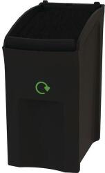VEPA BINS Envirobin Mini Slim-line hulladékgyűjtő, 55 l, fekete