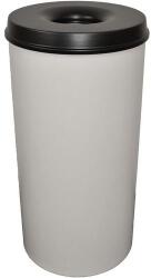 V-Part Tűzálló papírhulladékgyűjtő, 50 l, szürke/fekete