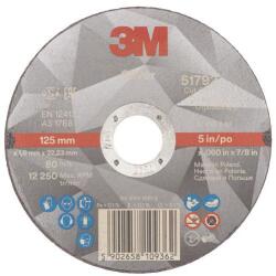 3M Ezüst T41 lapos vágótárcsa, furat o 125 x 1, 6 mm