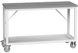 bott Mobil műhelyasztal Bott Verso Frame, 93 x 150 x 60 cm, linóleum, szürke-szürke