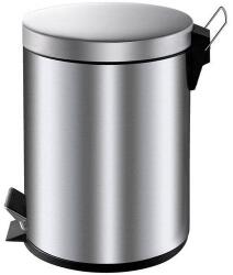 V-Part Pedálos szemetes, 5 l, rozsdamentes acél, matt
