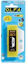 OLFA Tartalék pengék Olfa biztonsági késekhez, SK4 modellhez, penge átmérő 17, 5 mm, 5 db