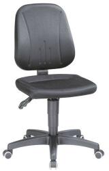 Bimossa Unitec 9653 műhelyszék állandó érintkezővel, fekete